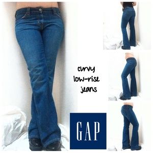 GAP Curvy Low-Rise Jeans Size 10 R